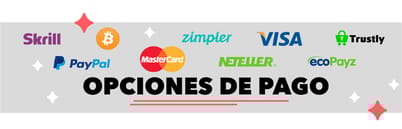Métodos de pago